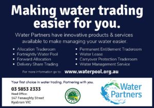 Water Partners ICC advert